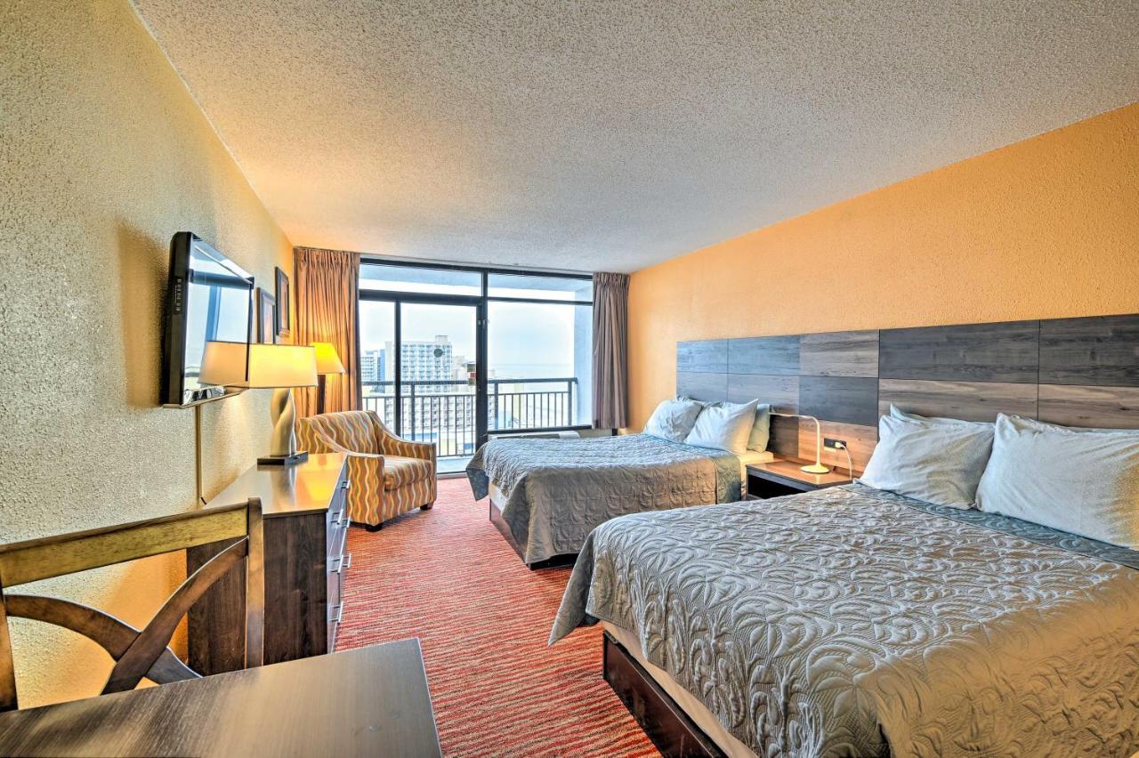 Convenient Myrtle Beach Studio With Balcony! Bagian luar foto