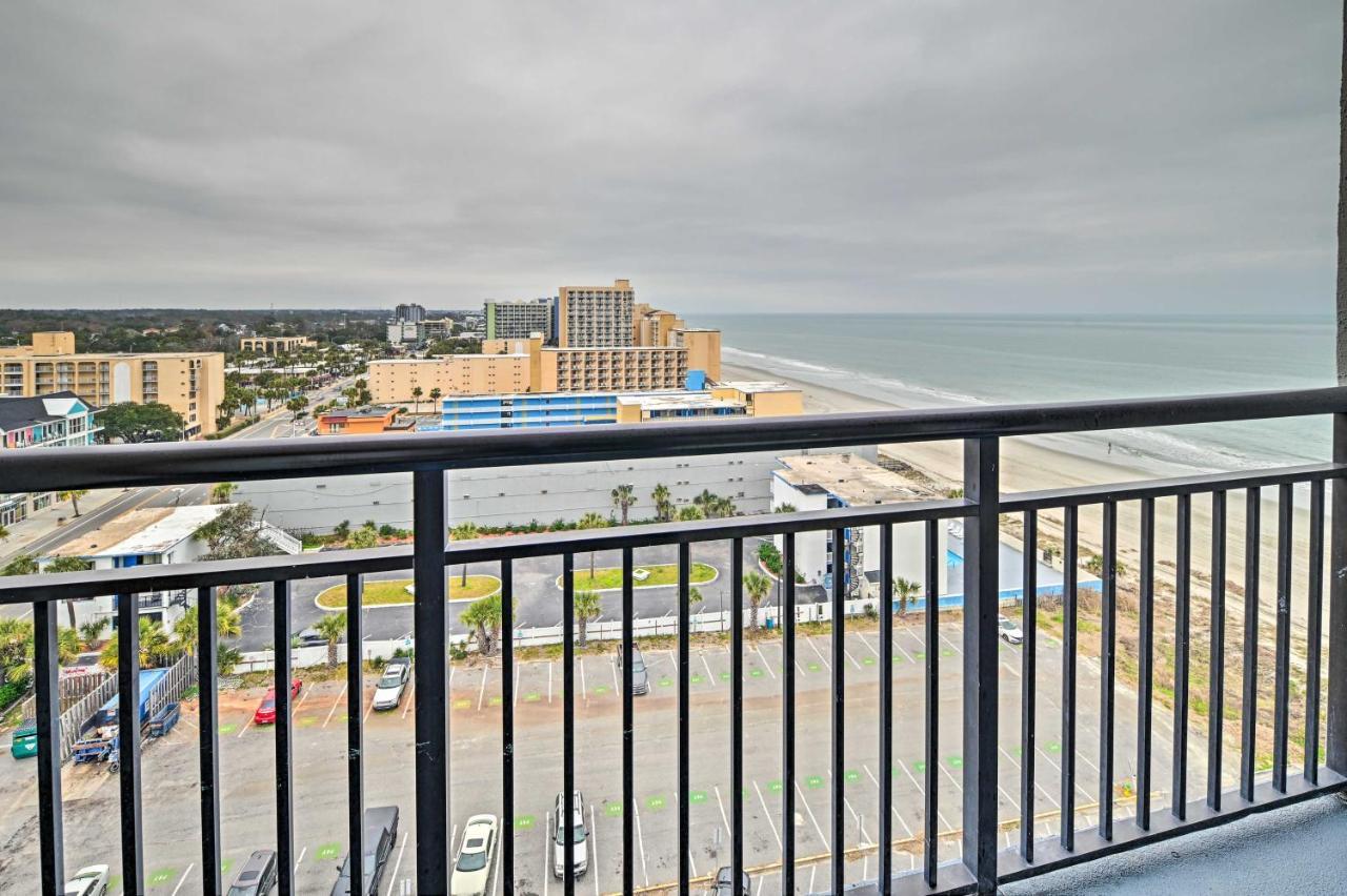 Convenient Myrtle Beach Studio With Balcony! Bagian luar foto