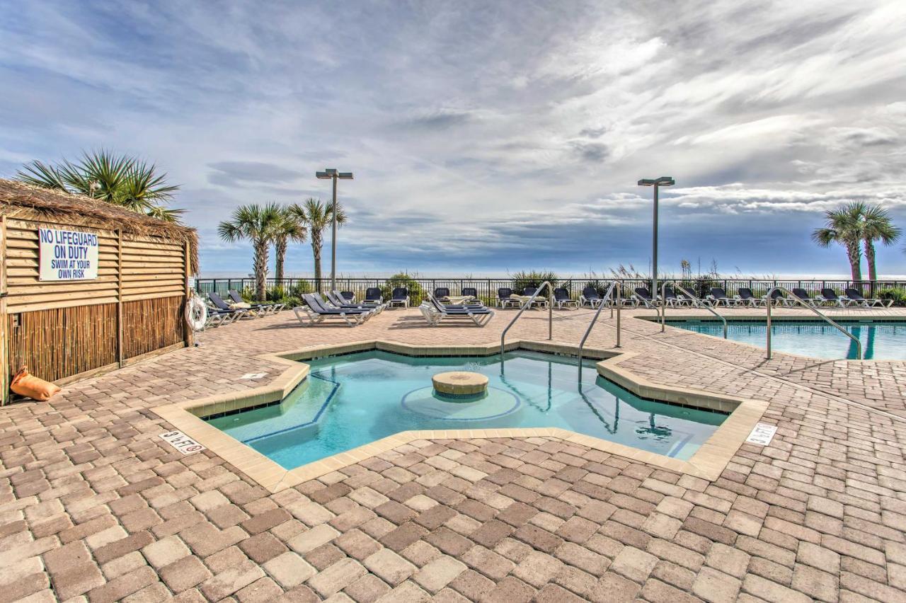 Convenient Myrtle Beach Studio With Balcony! Bagian luar foto