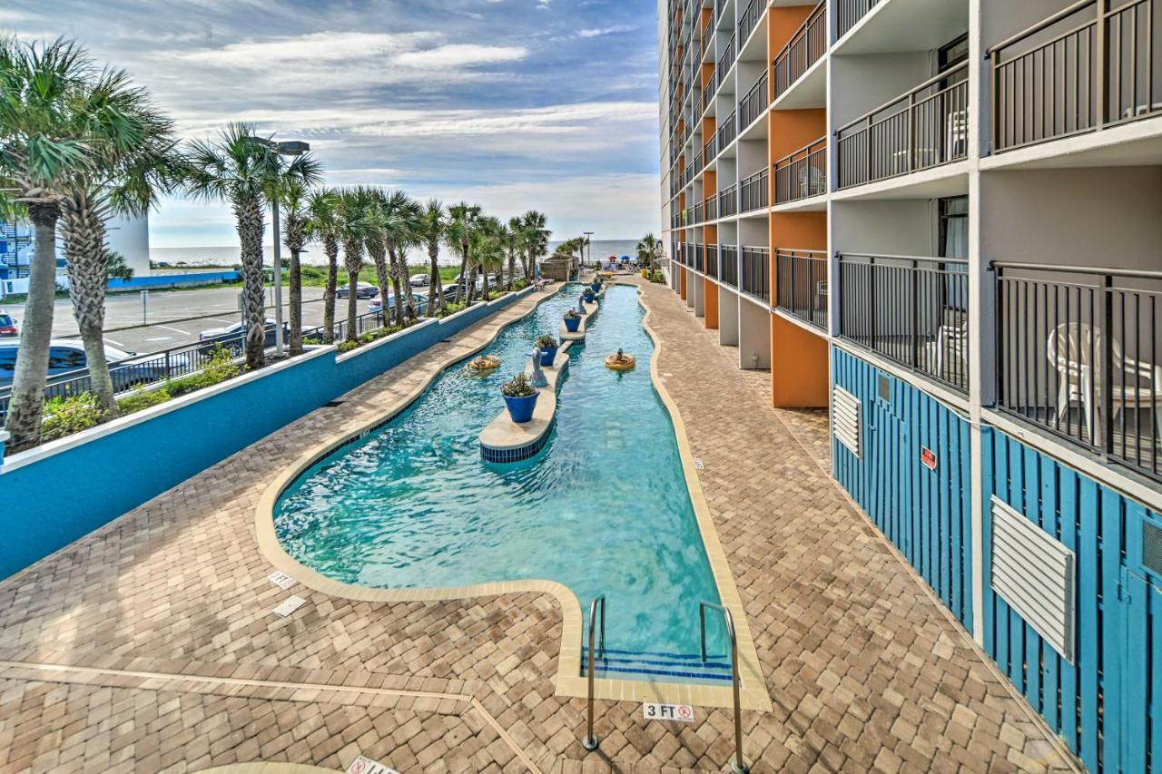 Convenient Myrtle Beach Studio With Balcony! Bagian luar foto