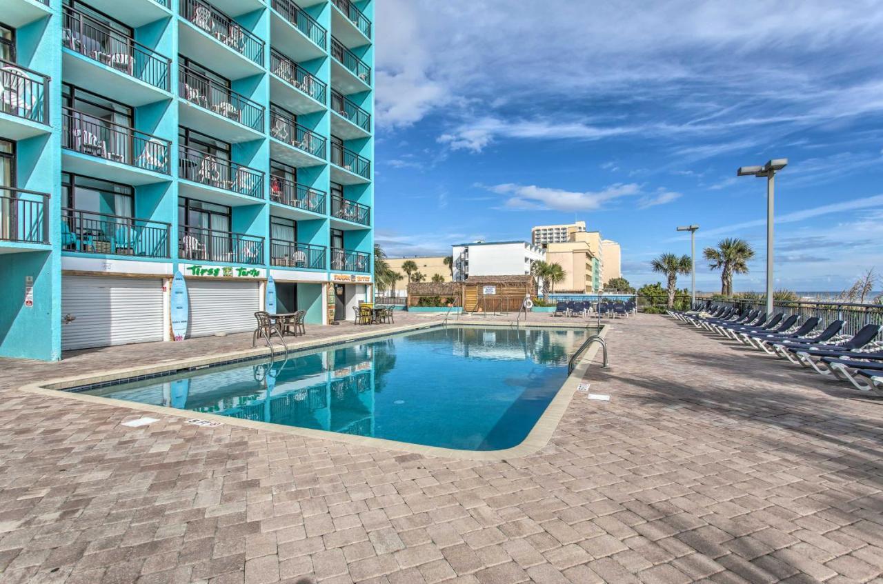 Convenient Myrtle Beach Studio With Balcony! Bagian luar foto