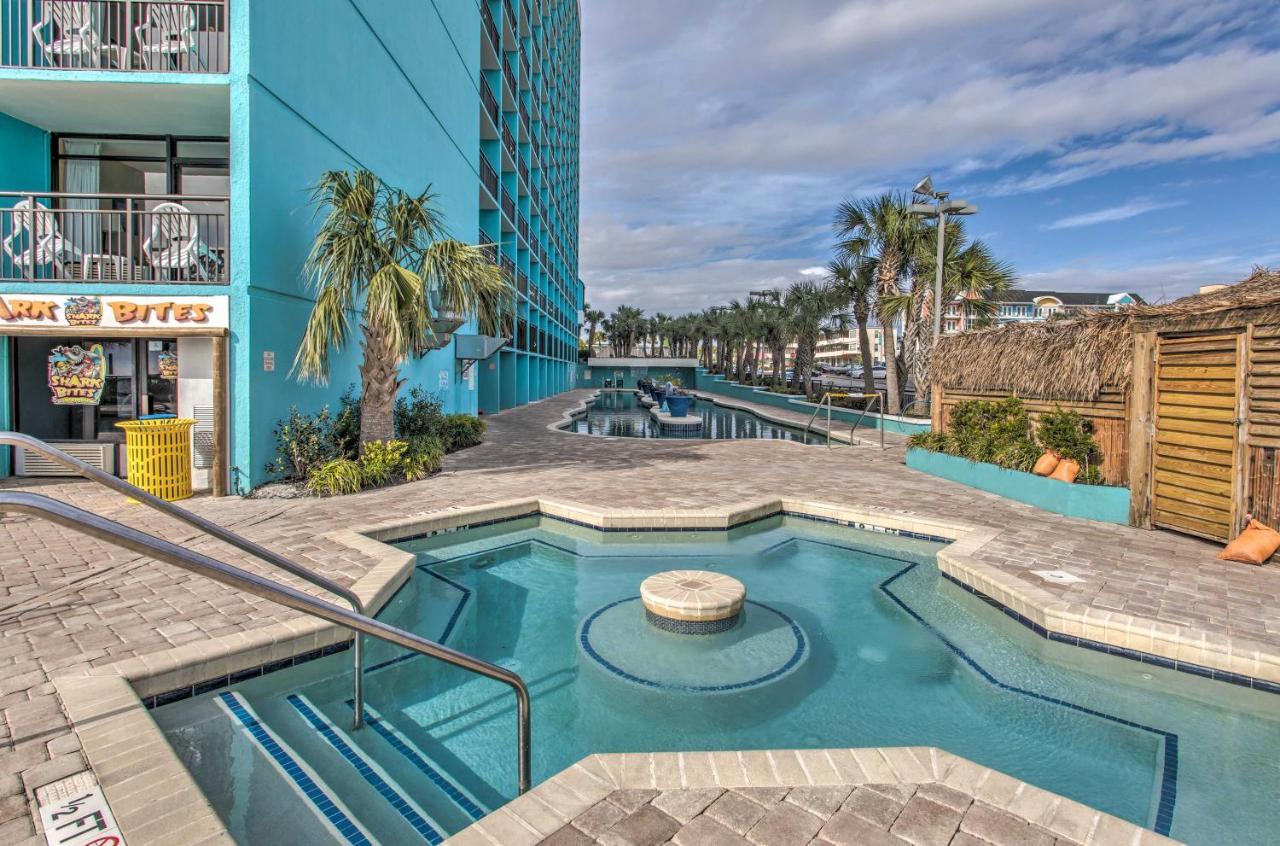 Convenient Myrtle Beach Studio With Balcony! Bagian luar foto