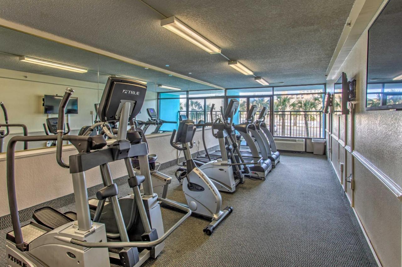 Convenient Myrtle Beach Studio With Balcony! Bagian luar foto